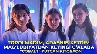 COBALT YUTGAN KITOBXON | MAG'LUBIYATDAN KEYINGI G'ALABA | YOSH KITOBXON G'OLIBLARI