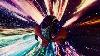 ＬＯＳＴ　ＩＮ　ＳＰＡＣＥ | Wormhole Animation | Cinema 4D Render