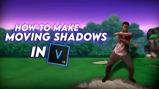 How to make EASY moving shadows in VEGAS Pro 18/17/16