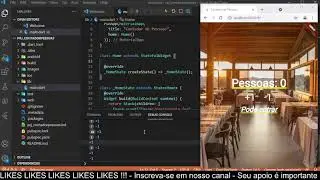 Flutter | App Contador de Pessoas # 5/5