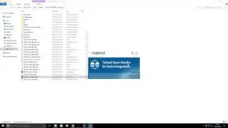[TUTO][Talend Open Studio For Data Integration] Installation et présentation