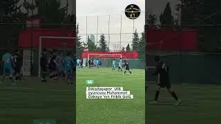 U16 Ligi 'nden Bir Frikik Golü  