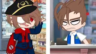 “Can I Kiss the Employee?~” // Eddsworld Skit // Gacha Club