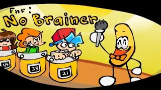 FNF no Brainer FanMade (Shovelware Brain game X FNF mod)