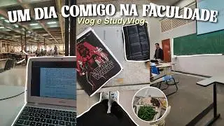 VLOG e STUDYVLOG| Um dia comigo na faculdade, grwm, estudos e mais!✨🎒