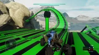 STUFFING AROUND ON NITRO RUNNER - Halo 5 Custom Games Multiplayer