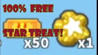 How To Get a *FREE* Star Treat! | Bee Swarm Simulator!