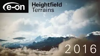 VUE 2016 - HeightField Terrains