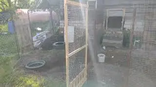 Калитка из решетки