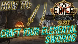 How To Craft Your Elemental Swords | Path of Exile [3.25]