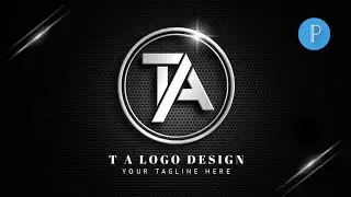 T A logo design pixellab | pixellab logo design | professional logo design | ta logo design