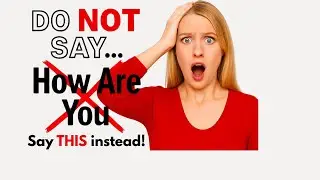 “How Are You?” is Overused! ❌ Try These REAL English Alternatives 🗣️💬