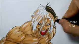como dibujar a EREN TITAN Attack on Titan | How to Draw TITAN EREN Shingeki No Kyojin