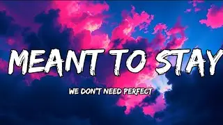 Meant To Stay- Romantic Love English Song With Lyrics (By Amazon Hits )