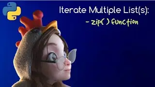 Iterate Multiple Lists | zip( ) function | Python Tutorial 