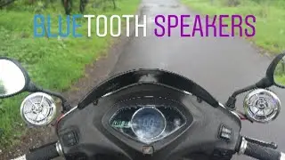 Bluetooth feature on activa | Anti-theft alarm | Bluetooth speakers | activa