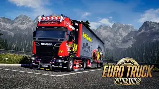 🔴Euro Truck Simulator 2. Все с Нуля. Повышаем Уровень / Без накрутки. Все DLC. Стрим - Конвой.