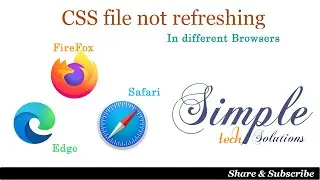 How to refresh webpage when css file has been updated, but you don't see the changes straight away.