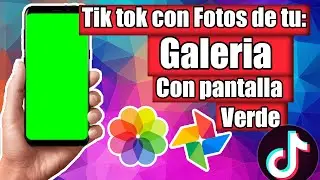 Como USAR PANTALLA VERDE en TIKTOK 2022 📗✔️  | Cómo Poner una IMAGEN de FONDO en TIKTOK 📗✔️ |