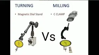 Magnetic Dial Stand Vs C Clamp | Cnc Machine Programming