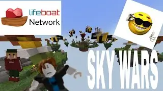 Jogando Skywars nesse lixo de canal