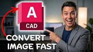 How to Convert Image to AutoCAD Drawing (JPG/PNG to DWG) 2026
