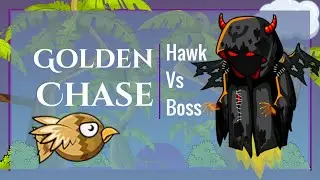 Hilarious Chase: Golden Eagle vs. Unbeatable Boss | Funny Evoworld Gameplay