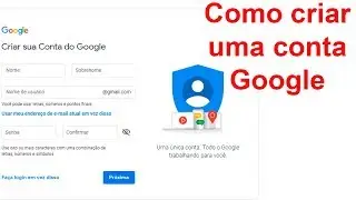 Como criar uma conta Google