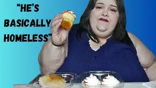 Hungry Fatchick Considers Moving Homeless Ex In