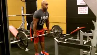 Stiff-Legged Deadlifts