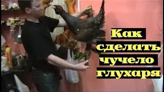 Как сделать чучело ГЛУХАРЯ в домашних условиях #3