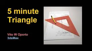 5 minute 3dsMax Triangle