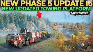 New Phase 5 Update New Updated Towing Platform in SnowRunner Everything You Need to Know