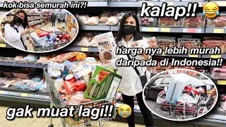BELANJA MINGGUAN KALAP SAMPE GAK TAU MAU TARO DIMANA 😂😍 MURAH MERIAH!!