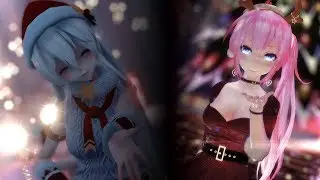 【MMD Christmas Collab】Snow Song Show