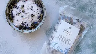 Микс для ванны c травами и маслом Epsom «SEA RELAX»