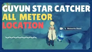 Guyun Starcatcher Unknown Star All Meteorite Shard Location Genshin Impact