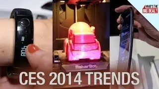 Curved Screens, UHD TVs, 3D Printers and More: The Trends of CES 2014