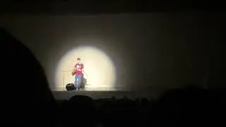 G Hoop again at the High School Talent Show