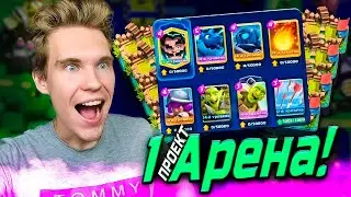 ПРОЕКТ 1 АРЕНА и СТРЕЛЫ 13 УРОВНЯ в Клеш Рояль | Clash Royale