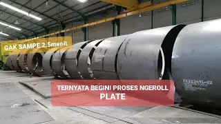 TERNYATA BEGINI NGEROLL PLAT PAKAI MESIN ROLLER‼️