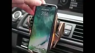 Car Phone Holder Wireless Charging