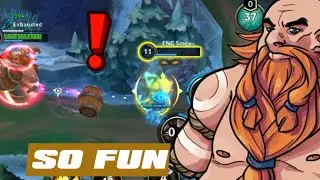 Wild Rift: GRAGAS IS SO MUCH FUN TO PLAY | SUPPORT GAMEPLAY