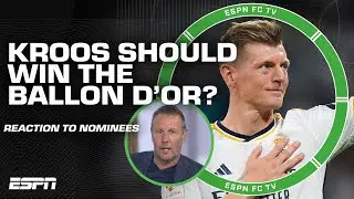 Craig Burley argues that Toni Kroos should win the Ballon d'Or 👀 Messi & Ronaldo NOT nominated 😳