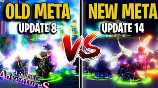 Old Meta Units Vs New Meta Units in Anime Adventures Part 2!