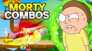 BEST MORTY COMBOS FOR BEGINNERS IN MULTIVERSUS PT 1 (Tutorial)