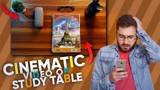 🔥Cinematic 🔥Video of Study Table | Cinematic Video of writing | Shot on Smartphone
