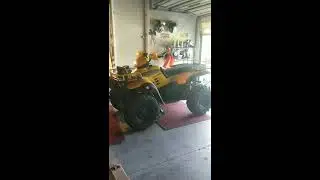 Polaris sportsman 500 4x4 LED install.