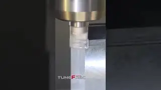 Unbelievable V-Shaped Insert Trick that Boosts Productivity! #cnctech