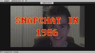 '80s Snapchat Prototype Discovered!